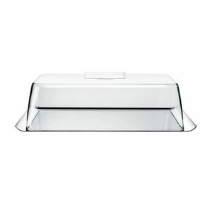 Porta Torta Fria 2 Peças Inox Quadrada - Tramontina