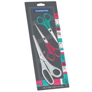 Jogo de tesouras 3 peças - Tramontina