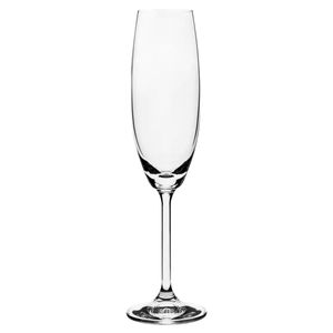 Jogo de Taças para Champagne 6 Peças Cristal Ecológico - Full Fit