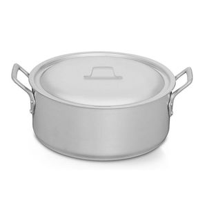 Caçarola Profissional Hotel 40 cm Lixada 22,9 L - Nigro