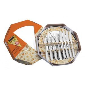 Jogo para pizza aço inox 9 peças - Tramontina