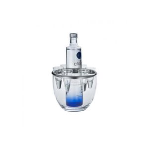 Serviço para Vodka Soave Inox 6 Copos - Riva