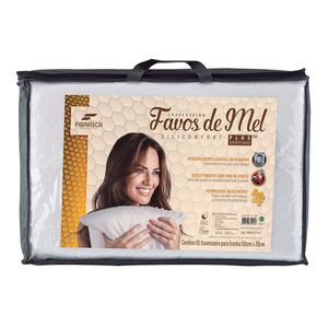 Travesseiro Suporte Macio Favos de Mel Plus - Fibrasca