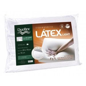 Travesseiro Light com Toque de Látex 50 x 70 cm - Duoflex