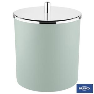 Lixeira PP Com Tampa de Inox - Brinox