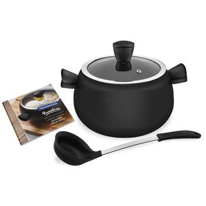 Kit Sopas e Caldos Pamplona Caçarola Alumínio Revestimento Antiaderente 2 peças - Tramontina