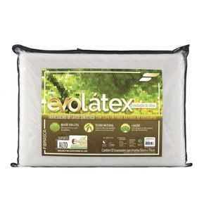 Travesseiro Alto Evolatex 100% Fibra de Eucalipto - Fibrasca