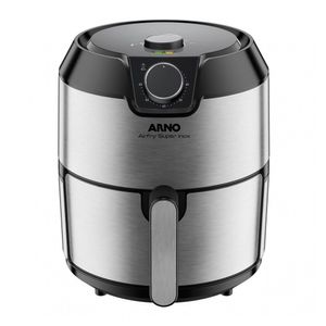 Fritadeira Sem Óleo Airfry Super Inox 4,2L Cesto Removível IFRY - Arno
