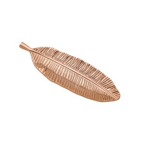 Folha Decorativa em Alumínio Leaves 27x8cm - Rojemac