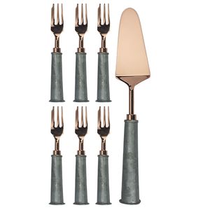 Sobremesa Locksteel 7 Peças Ferro Galvanizado - Full Fit