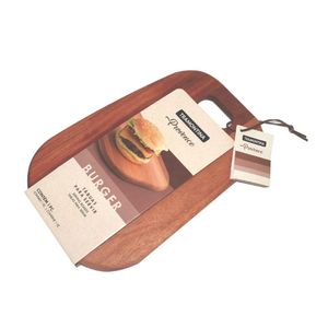 Tábua para Hambúrguer Provence de Madeira Mogno 34x23 cm - Tramontina