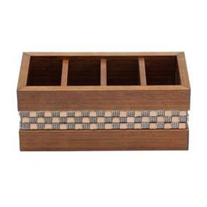Porta Controle com 4 Divisórias Diamond - WoodArt
