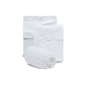 Kit Lençóis de Berço 3 Peças Provençal - Hug