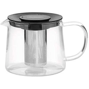Bule para Chá em Vidro e Aço Inox com Infusor 900ml - Tramotina