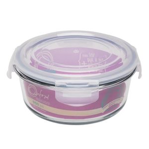 Pote Hermético de Vidro 950ml Redondo - Oxford