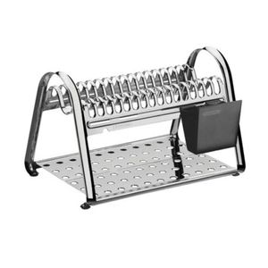 Escorredor de Louça Inox com Porta Talheres Ciclo - Tramontina