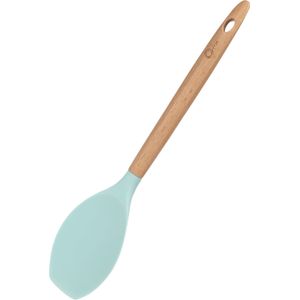 Colher De Silicone Reta Water Blue 32,5cm - Oxford