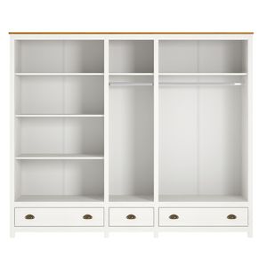 Roupeiro Topázio com 5 Portas e 3 Gavetas - Finestra Móveis