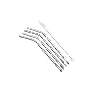 Kit Canudo Inox mais Escova 5 Peças Descomplica - Brinox