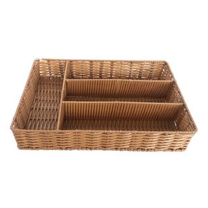 Porta Talheres em Fibra Sintética 6x34x26cm - Full Fit