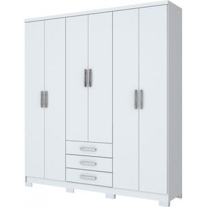 Guarda-Roupa Caju 6 Portas- Henn