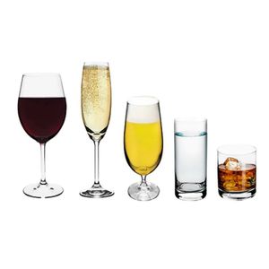 Jogo de Taças e Copos Cristal Ecológico 30 Peças Gastro - Bohemia