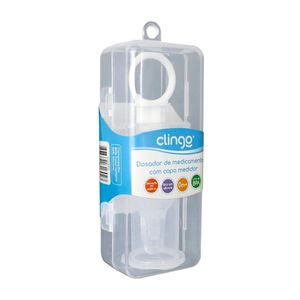 Dosador de Medicamentos com Copo Medidor - Clingo
