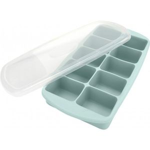 Forma Para Gelo Com Tampa Em Silicone Water Blue - Oxford