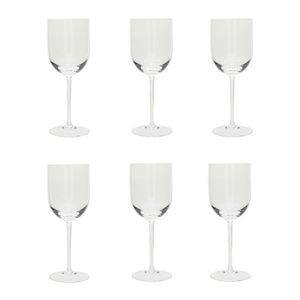 Jogo de Taças 6 Peças de Cristal 330ml para Água - Strauss