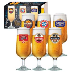 Jogo de Taças para Cerveja 6 Peças Blumenau Happy Hour - Ruvolo