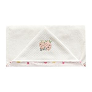 Toalha de Banho Infantil Frutas Divertidas - Hug