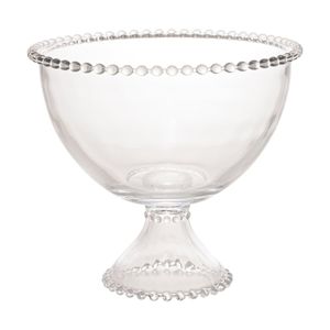 Saladeira em Cristal com Pé Pearl 21x19cm - Wolff
