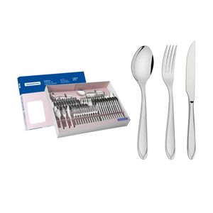 Faqueiro Laguna 91 Peças em Aço Inox para Churrasco - Tramontina