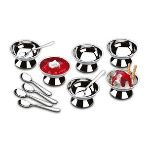 Conjunto para Sorvete e Sobremesa 12 peças Inox - Brinox