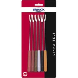 Conjunto de Garfos para Fondues e Petiscos Belli - 2051/322 - Brinox
