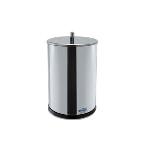 Lixeira Com Tampa 7,8 Litros Inox - 3030/203 -  Brinox
