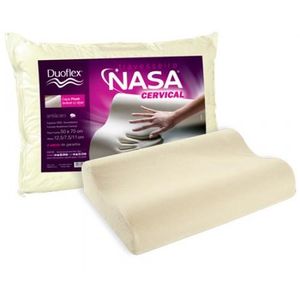 Travesseiro Nasa Viscoelástico - Cervical - Duoflex - 50 x 70 cm