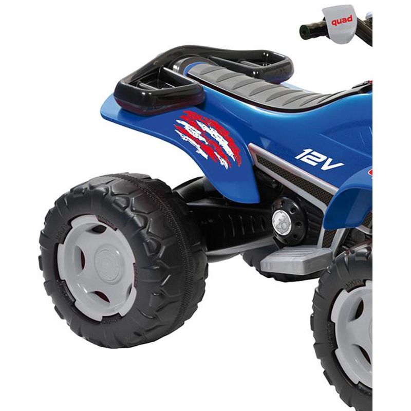 QUADRICICLO INFANTIL ELETRICO 12V AZUL BANDEIRANTE 2618