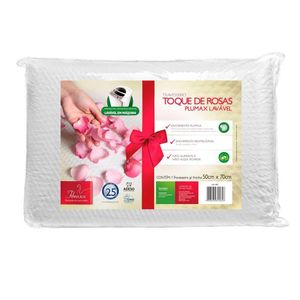 Travesseiro Toque de Rosa Fibra Plumax - Fibrasca