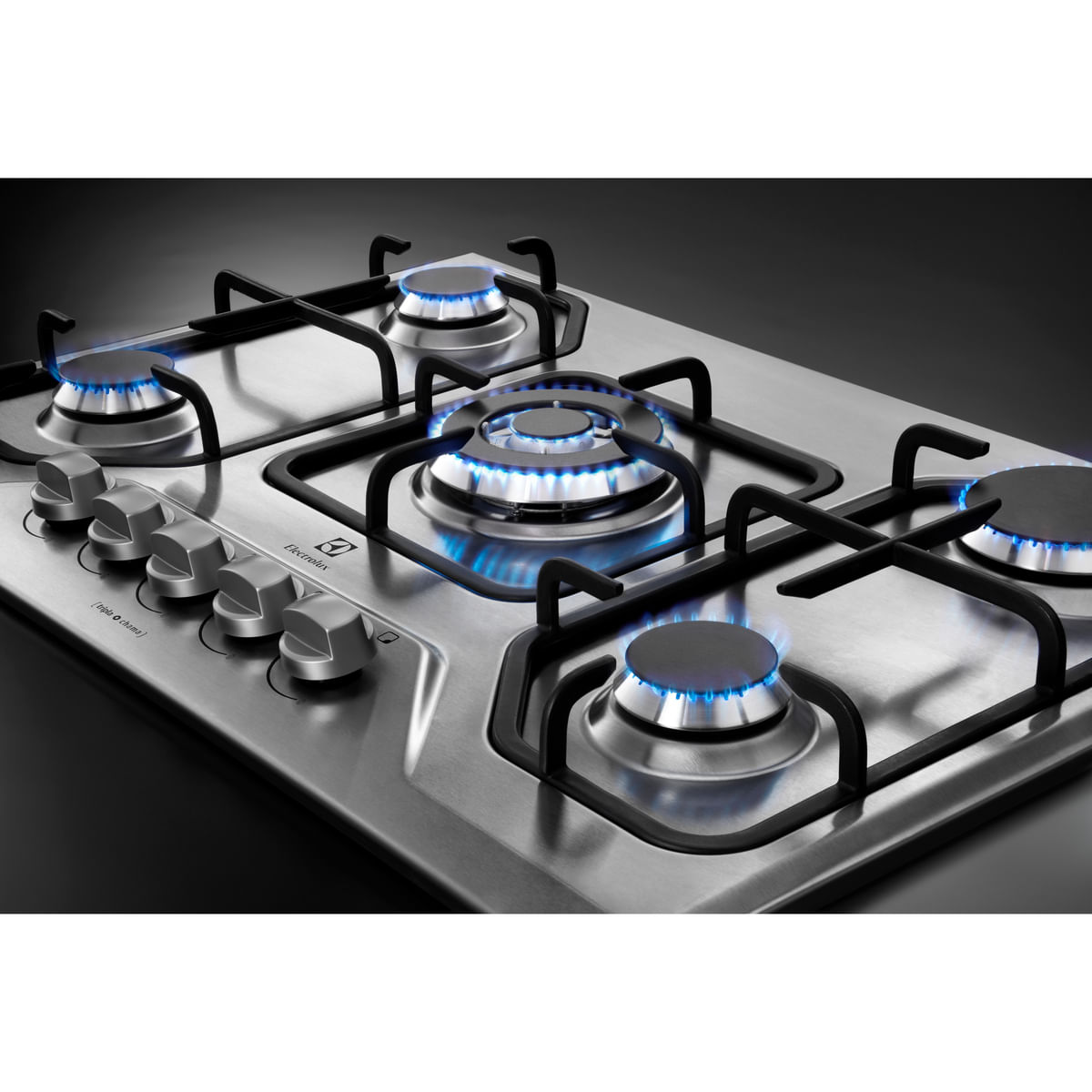 Cooktop 5 Bocas À Gás GT75X Electrolux Fretta Home