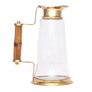 Jarra em Vidro com Bambu 1,3L - Royal