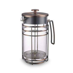 Cafeteira Francesa de Vidro Inox - Oxford