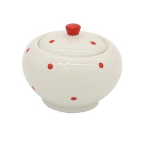 Açucareiro em Porcelana com Tampa Petit Pois - Wolff
