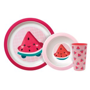 Kit Refeição Infantil Frutti Melancia - Buba