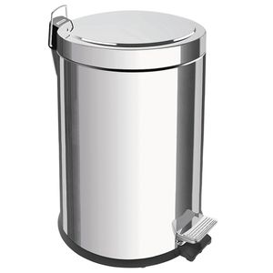 Lixeira com Pedal em Inox 5L - Tramontina