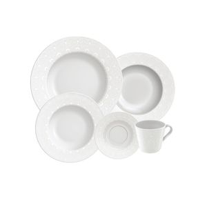 Aparelho de Jantar 20 Peças Alicia em Porcelana Decorada - Tramontina