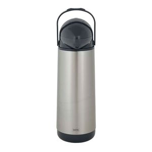 Garrafa Térmica de Pressão Nobile 1,9 Litros Inox - Mor