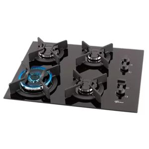 Cooktop à Gás 4 Bocas Infinity Tripla Chama Grades em Ferro Fundido - Fischer