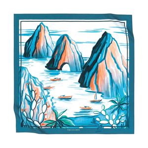 Lenço Faraglioni - Trussardi