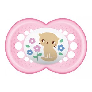 Chupeta 6+ Meses Original Rosa - Mam